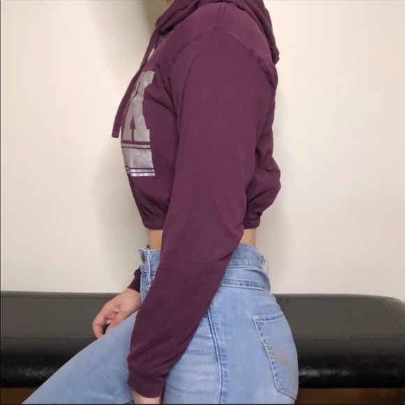 PINK VICTORIAS SECRET CUSTOM CROP TOP - Picture 3 of 3